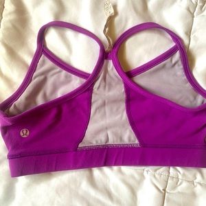 Lululemon purple sports bra